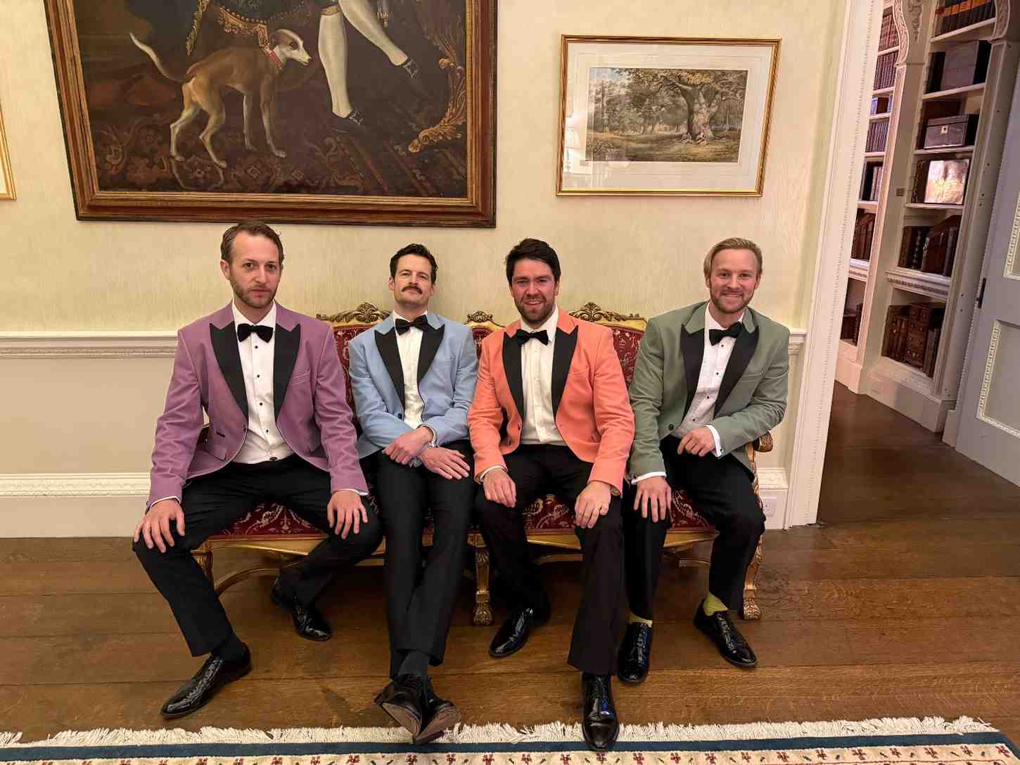 Operatico performing at a private estate