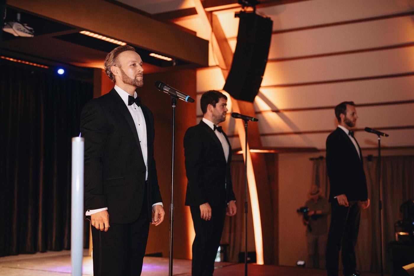Operatico male opera singers performing live