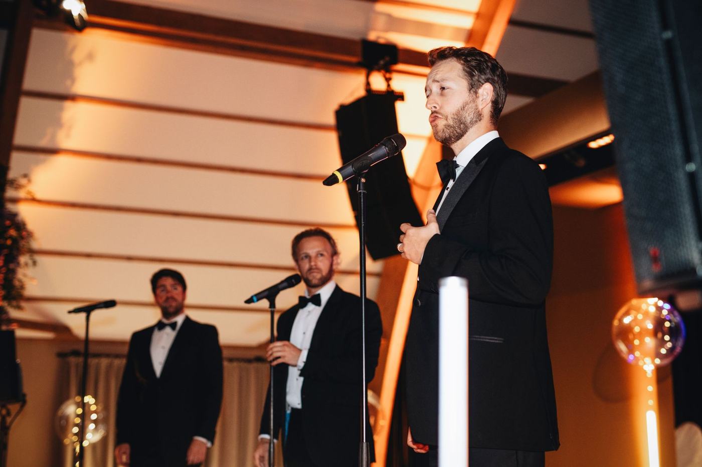 Operatico male opera singers performing live